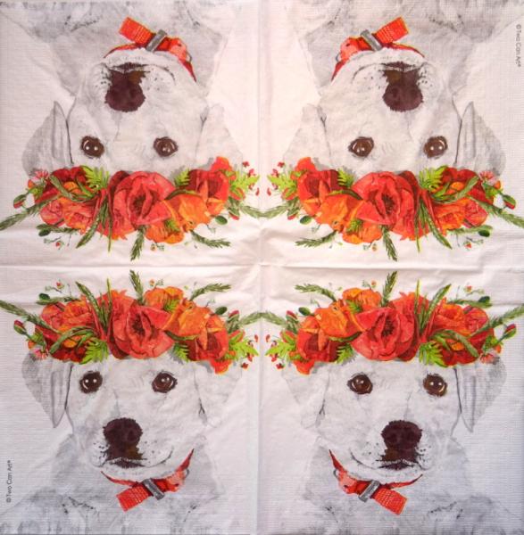 HUN-337 Hunde - 3-lagig - ppd - Two Can Art